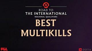 Road to The International - BEST MULTIKILLS  DOTA2