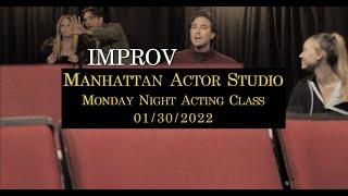 ACTING CLASS with Billy Gallo  Manhattan Actor Studio  Improv
