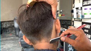 ASMR Relaxing Boy Haircut  Professional Scissor Cut - TUTORIAL