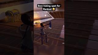 Best hiding spots for ranked  #fortnite #shorts