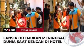 Kencan dengan Wanita Lansia Ditemukan Tak Bernyawa di Hotel Mojokerto  tvOne Minute