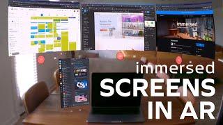 Immersed on the Quest Pro in AR & VR