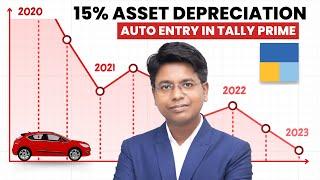 Auto Depreciation Entry Made Easy in Tally Prime