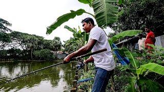 ১২০০ টাকার টিকিটে মাছ ধরে বাবু ভাই বেহুঁশ  Fishing in Pond