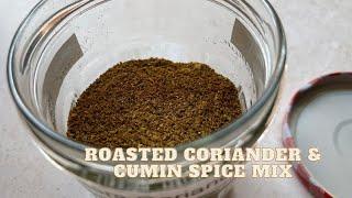 Roasted Coriander & Cumin Spice Mix  Homemade Coriander & Zeera Powder