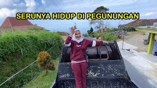 JALAN-JALAN PAKAI MOBIL SAPEK  DI LERENG GUNUNG MERBABU SERU BANGET