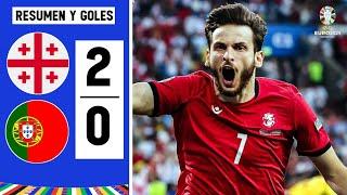 Resumen Portugal vs Georgia 0-2 • La Eurocopa hoy 2024