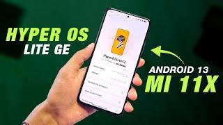 Hyper OS Lite GE 1.0.1.0 IN For Mi 11X & POCO F3  Android 13  Improvement  Full Detailed Review