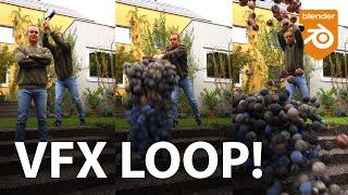 Create Looping VFX Animation with Blender