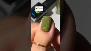 Crackle-dile nails #nails #nailpolish #nailsart #nailart #nailarttutorial #cracklepolish #green