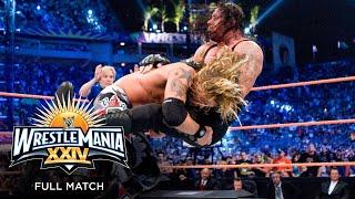 FULL MATCH - Edge vs. The Undertaker – World Heavyweight Championship Match WrestleMania XXIV