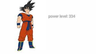 Raditz saga power levels added some names if you knew