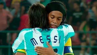 Ronaldinho will never forget Lionel Messis performance in this match