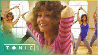 Jane Fondas Original Workout Follow Along With Classic Step Aerobics  Tonic