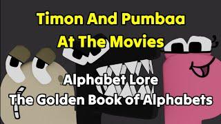 Timon And Pumbaa At The Movies Alphabet Lore The Golden Book of Alphabets