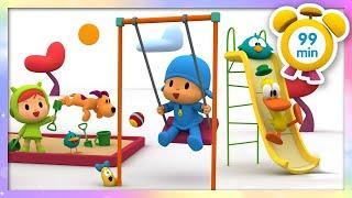 ‍️POCOYO in ENGLISH - Playground time 99 minutes  Full Episodes  VIDEOS and CARTOONS for KIDS