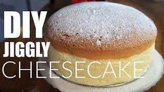 DIY JIGGLY Japanese Cotton CHEESECAKE Recipe  You Made What?