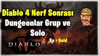 Diablo 4 Nerflerden sonra Farmlanabilecek Solo ve Grup Dungeonlar