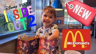 NEW Inside Out 2 Toys Come To Mcdonalds Happy Meals Unboxing