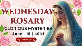 HOLY ROSARY WEDNESDAY  GLORIOUS  MYSTERIES OF THE ROSARY  JUNE 19 2024  REFLECTION WITH CHRIST