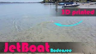 RC Speed Boat - 3D printed Jet Drive Bodensee