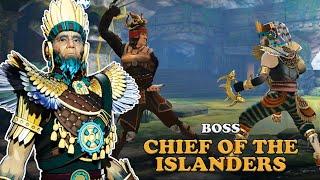 Shadow Fight 3 Level 14 Boss CHIEF OF THE ISLANDERS  SF3