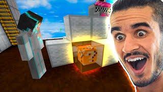 با میلاد رفتیم مسابقه بدوارز لاکی بلاک - Bedwars lucky block