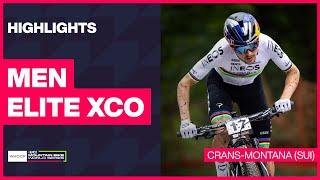 Crans-Montana - Men Elite XCO Highlights  2024 WHOOP UCI Mountain Bike World Cup