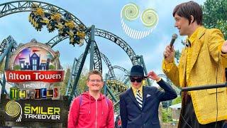 Alton Towers THE SMILER TAKEOVER Festival Of Thrills Vlog 2023