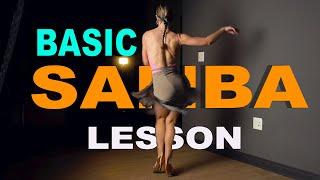 Basic Samba Routine  Dance Lesson With Valeria Khrapak  International Latin