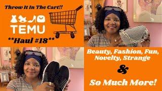 The Biggest Variety Youve Ever Seen In  Temu Haul #18   #shoptemu  #temu #temuhaul