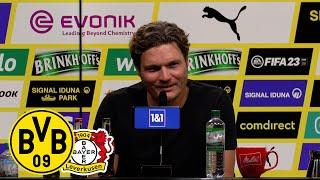 Edin Terzic „Es war ein sehr intensives Spiel“  BVB - Bayer Leverkusen  10