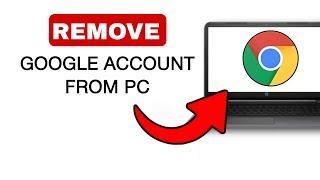 How To Remove Google Account From LaptopPC  See Gmail Id Password - 2024 Quick & Easy