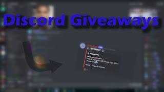 Discord Giveaways erstellen mit Bot