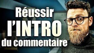 BAC Commentaire de Texte 13  lINTRODUCTION