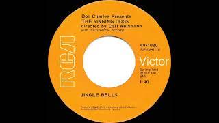 1971 version The Singing Dogs - Jingle Bells mono 45