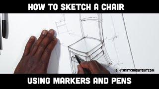 Sketch-A-Day How to Sketch a Simple Chair