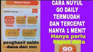 CARA NUYUL GO DAILY TERCEPAT TERMUDAH TANPA RESET HP 2022