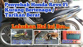 Penyebab Honda Revo injeksi kurang Bertenaga  Tarikan Berat