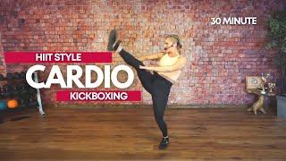 Intense 30-Minute Cardio Kickboxing HIIT Workout for High Calorie Burning