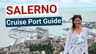 Salerno Italy Cruise Port  City Highlights  Getting to Amalfi Pompeii Sorrento Naples 4K