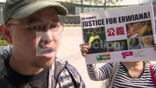 HONG KONGMAID ABUSE SPARKS LARGE PROTESTS