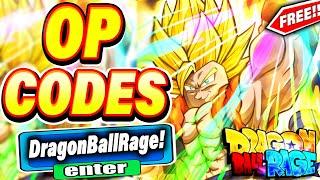 ALL NEW *SECRET* UPDATE CODES in DRAGON BALL RAGE CODES Roblox Dragon Ball Rage Codes