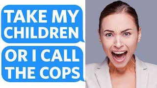 Entitled Sister threatens to CALL THE POLICE if I dont BABYSIT HER SPAWN - Reddit Podcast