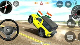 dollar song modified  Mahindra yellow Thar  Indian Car Simulator 3D in hindi dollar Song ️ 