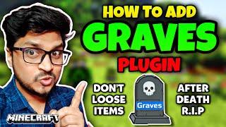 Best Aternos Plugins For your Minecraft Server  How To Setup Graves Plugin Tutorial Aternos