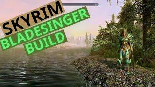 Skyrim Anniversary Edition How to Make a Bladesinger Wood Elf Class Build