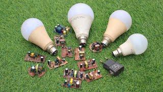 led light repair - led light blinking problem  how to repair led bulb with simple process  