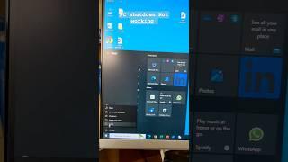 PC Shutdownrestart Not showing #shorts #shortsvideoviral #shortsvideo #shortsfeed