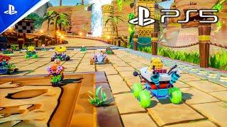 Nickelodeon Kart Racers 3 Slime Speedway - 23 mins of PS5 Gameplay